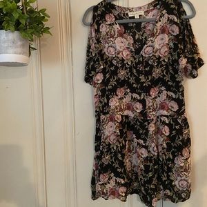 Urban Outfitters Drop-Waist Floral Dress